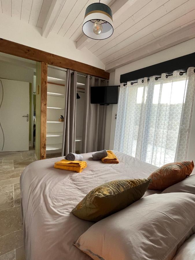 Chambre Au Calme Avec Spa Privatif Gratuit Sud Aveyron Les Palmiers Des Causses Saint-Rome-de-Tarn エクステリア 写真